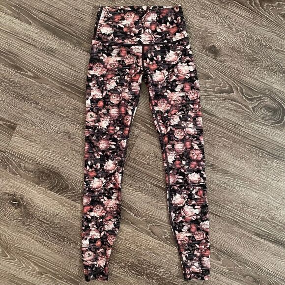 Lululemon Wunder Under Peony Multi Hi-Rise Tight nwot - Picture 1 of 6